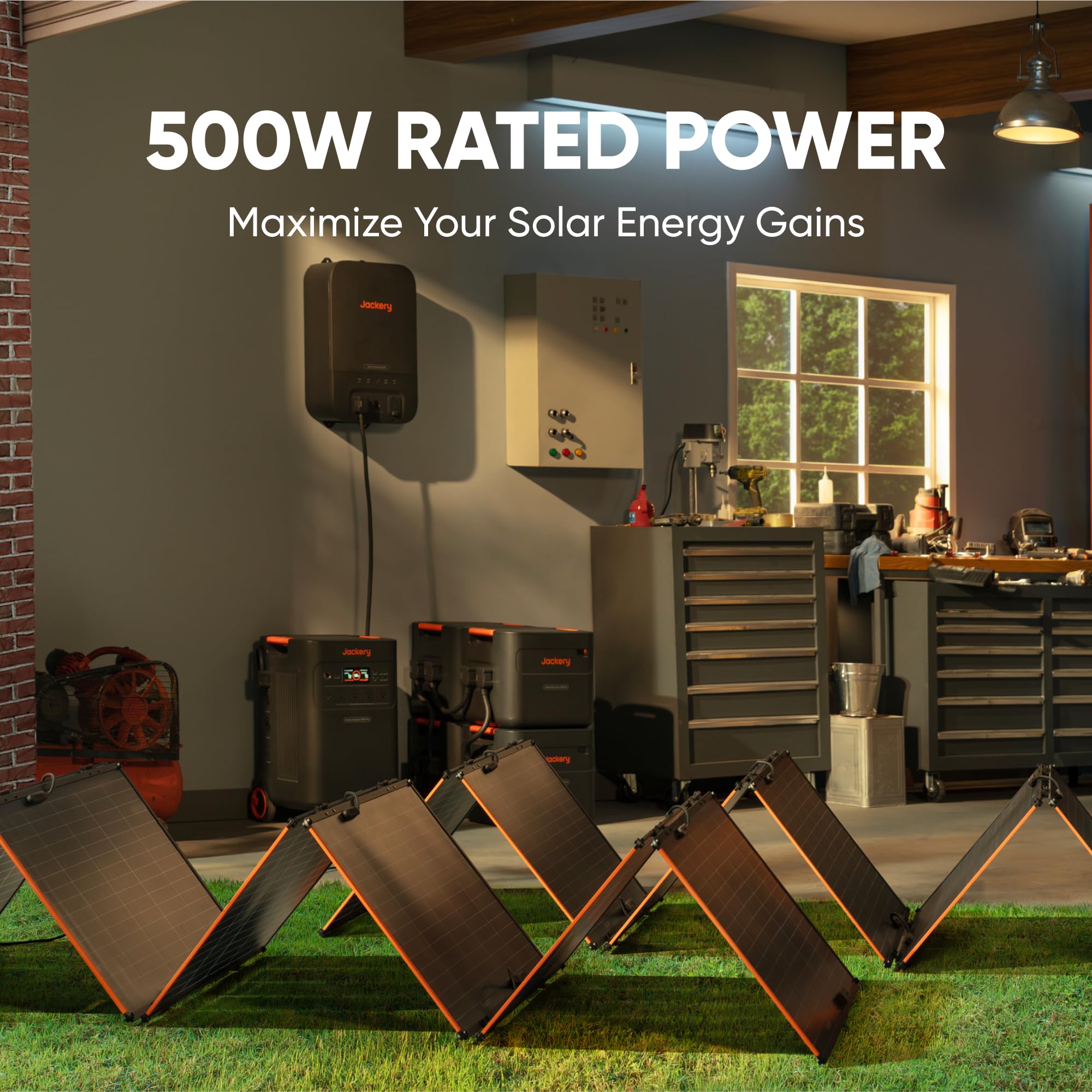 Amazon.com : Jackery SolarSaga 500X Solar Panel,500W Output | 25